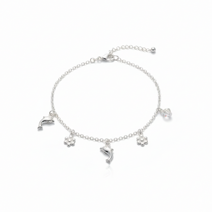 Flower Fish Anklet