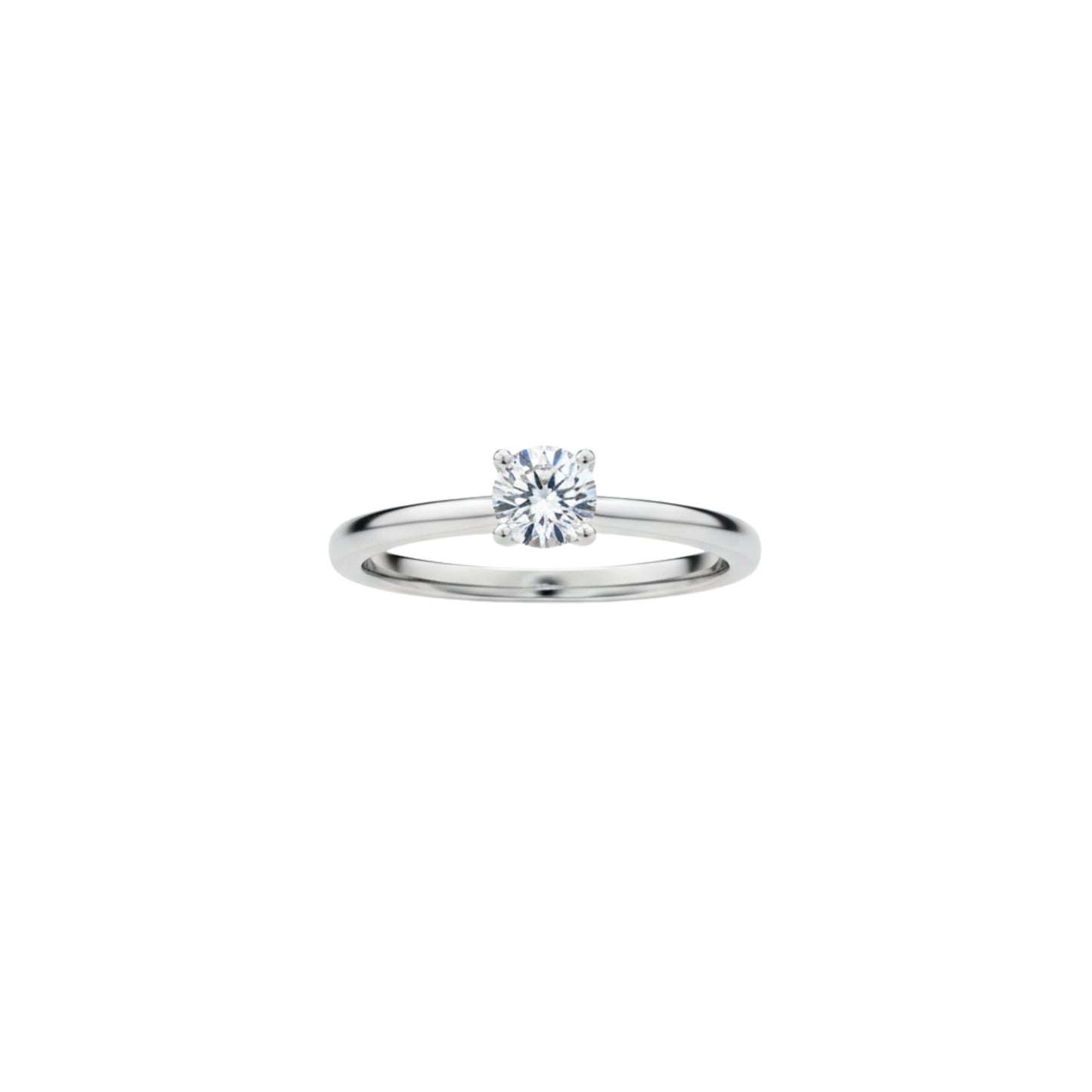 Queen Solitaire Ring