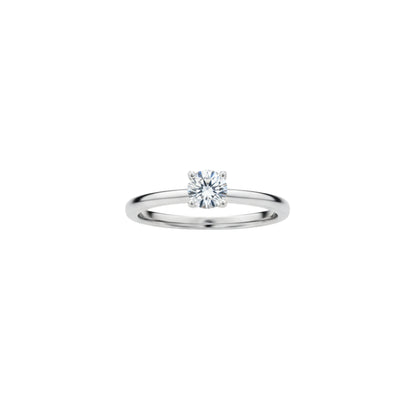 Queen Solitaire Ring