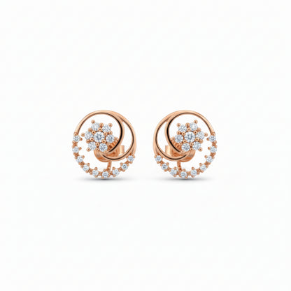 White Zircon Earring