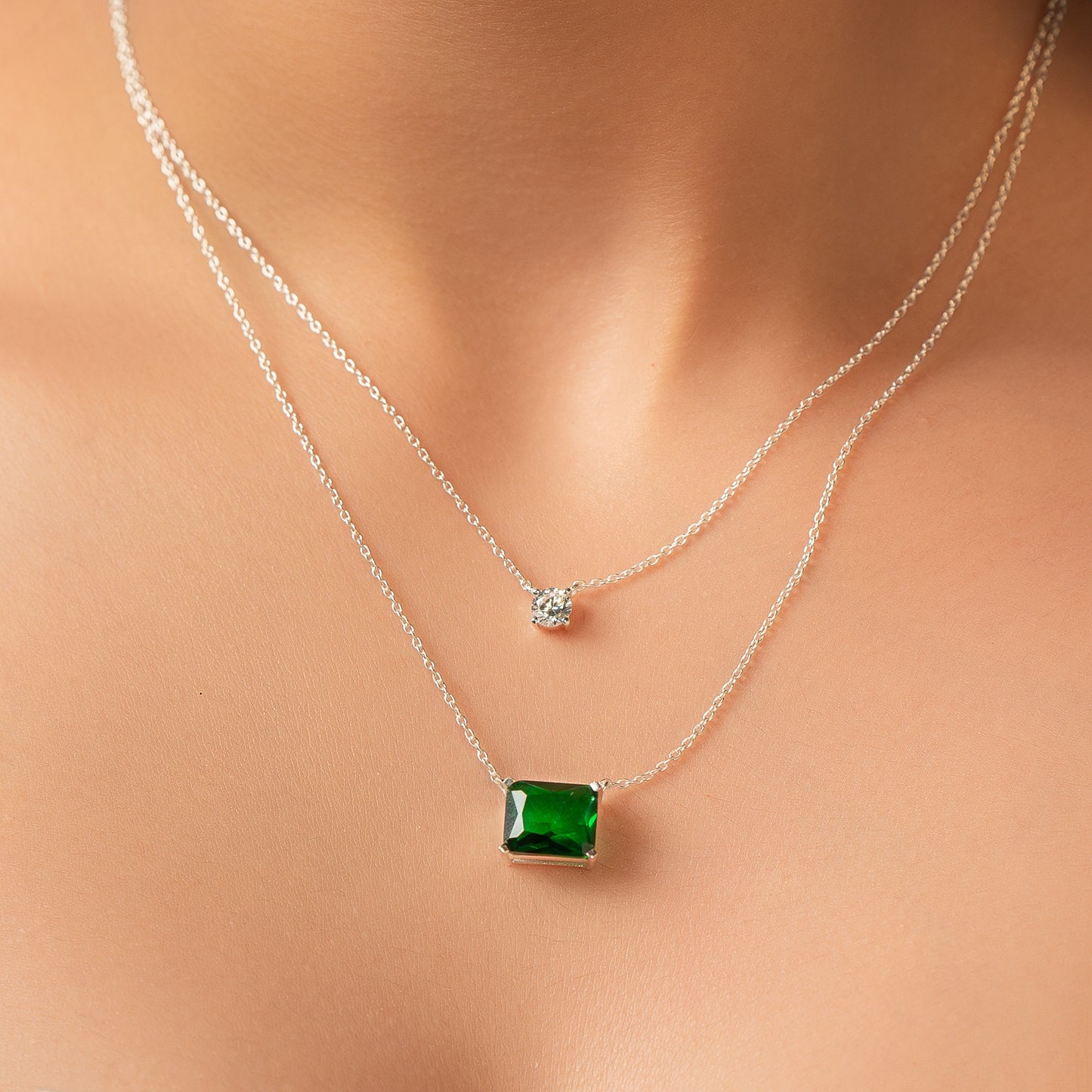 Double Chain Pendant