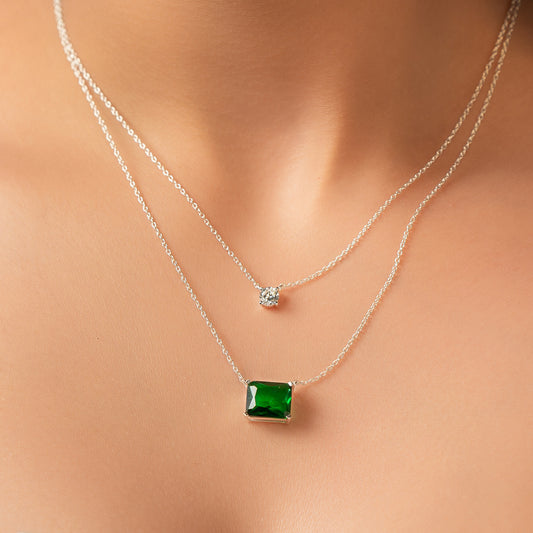 Double Chain Pendant