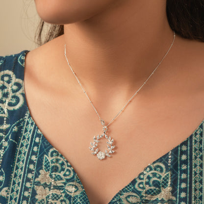 Floral Chain Pendant