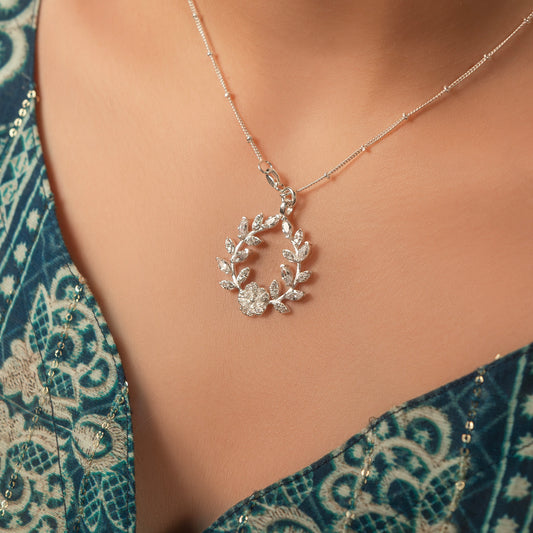 Floral Chain Pendant