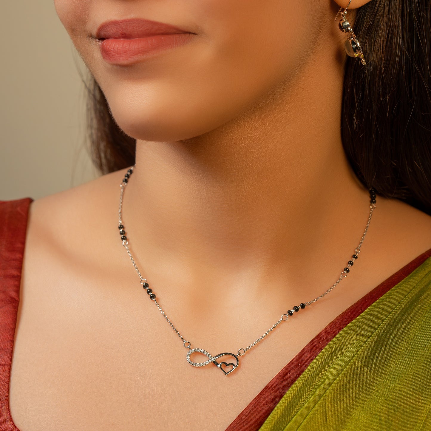 Infinity Heart Chain MangalSutra