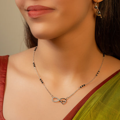 Infinity Heart Chain MangalSutra