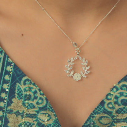 Floral Chain Pendant